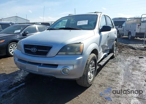 2006 Kia Sorento Ex/Lx z USA, uszkodzony, nr VIN KNDJC733465623045